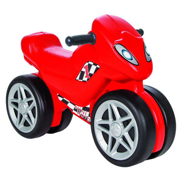 Imagen de Moto bugui, de plástico, en caja, ROJO