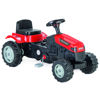 Imagen de Bugui tractor a pedal, de plástico, en caja, ROJO
