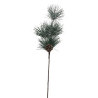 Imagen de Adorno rama de árbol con piñas, en bolsa