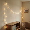 Imagen de Luces led x40 estrellas, 8m luz blanca, 220v, en caja