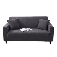 Imagen de Funda elastizada para sillón de 2 cuerpos+ funda almohadón 140a180cm, varios colores
