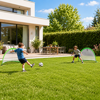 Imagen de Arco de fútbol x2 metal y red, plegable, con pelota e inflador, en sobre
