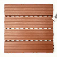 Imagen de Piso modular baldosa de plástico encastrable 30x30