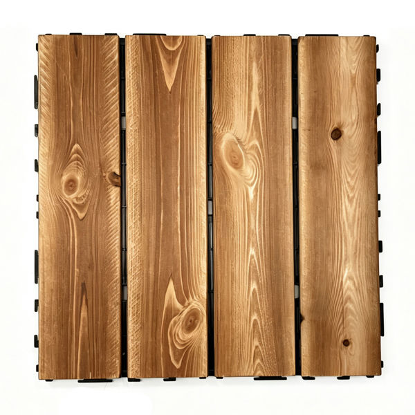 Imagen de Piso modular baldosa de plástico encastrable 30x30