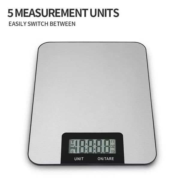 Imagen de Balanza de cocina, digital, 0.1g a 5000g, en caja