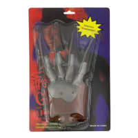 Imagen de Guante con garras halloween, varios colores, en blister
