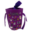 Imagen de Bolsa para golosinas, de franela con asa, varios diseños para Halloween, varios diseños PACKx10