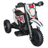 Imagen de Moto triciclo a batería, con control remoto, luz y sonido, en caja, varios colores