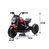 Imagen de Moto triciclo a batería, con control remoto, luz y sonido, en caja, varios colores