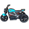 Imagen de Moto triciclo a batería, con control remoto, luz y sonido, en caja, varios colores