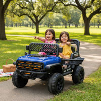 Imagen de Jeep a batería, con luz y sonido, en caja, varios colores