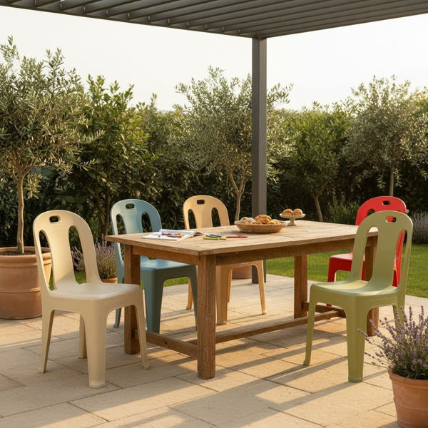 Imagen de Silla de plástico, varios colores