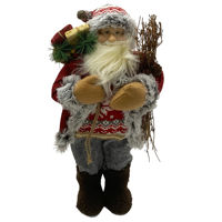Imagen de Papá Noel vestido de tela, varios modelos, en bolsa