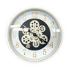 Imagen de Reloj de pared, 45cm, con movimiento, 3AA, 2 colores, en caja